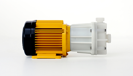 Kunststoff-Kreiselpumpe mit Magnetkupplung Kunststoff-Kreiselpumpe mit Magnetkupplung